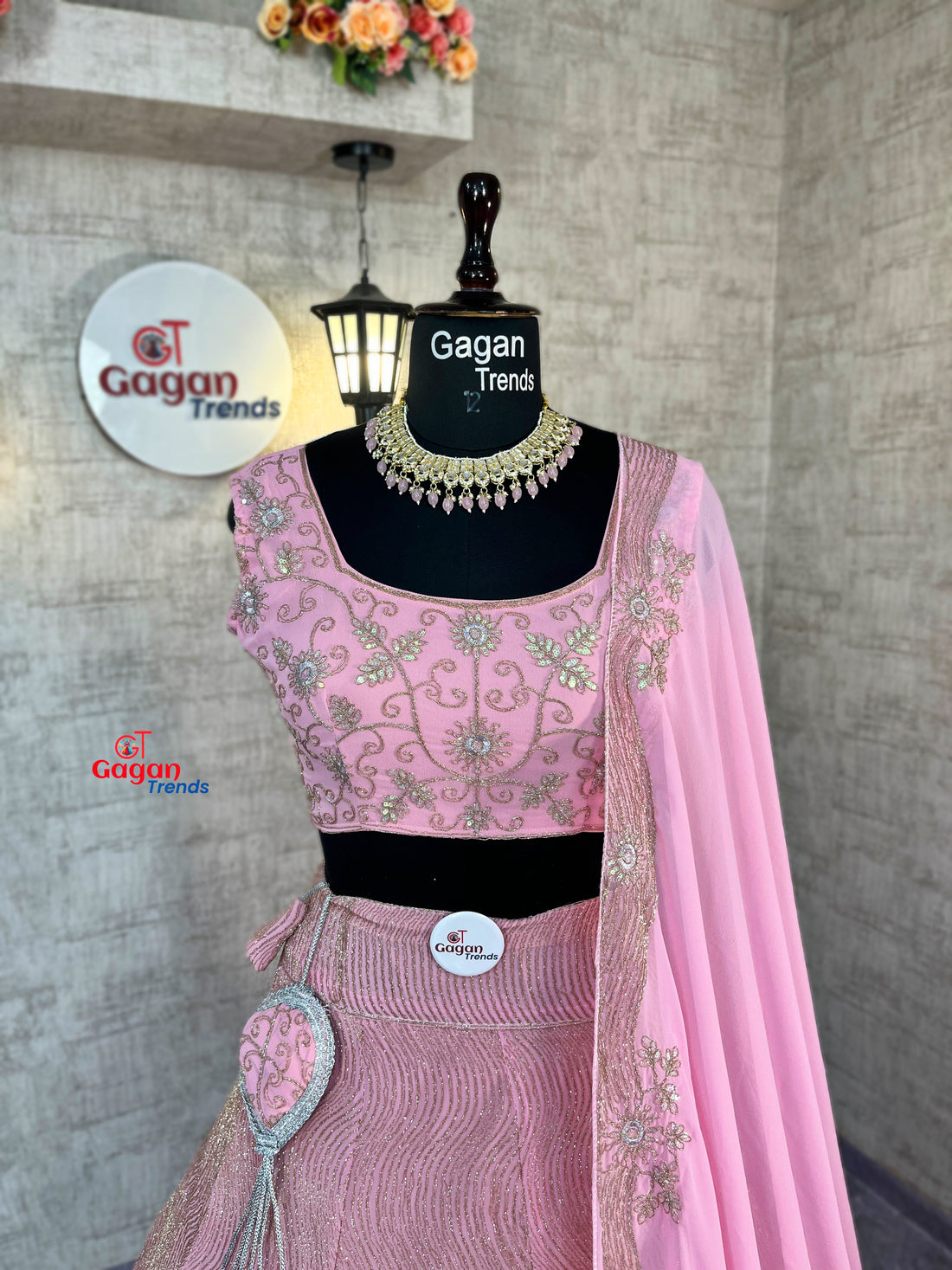 Fancy Coding Sequins Embroidered Fox Georgette Lehenga Set – Stylish Ethnic Wear