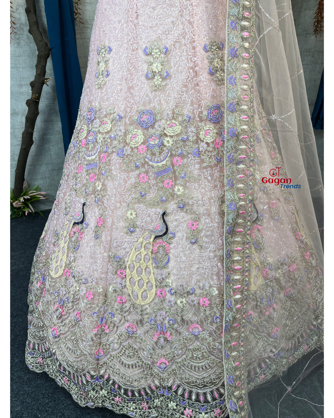 Pink colour premium Coding Sequins work and designer blouse perfect fit for you