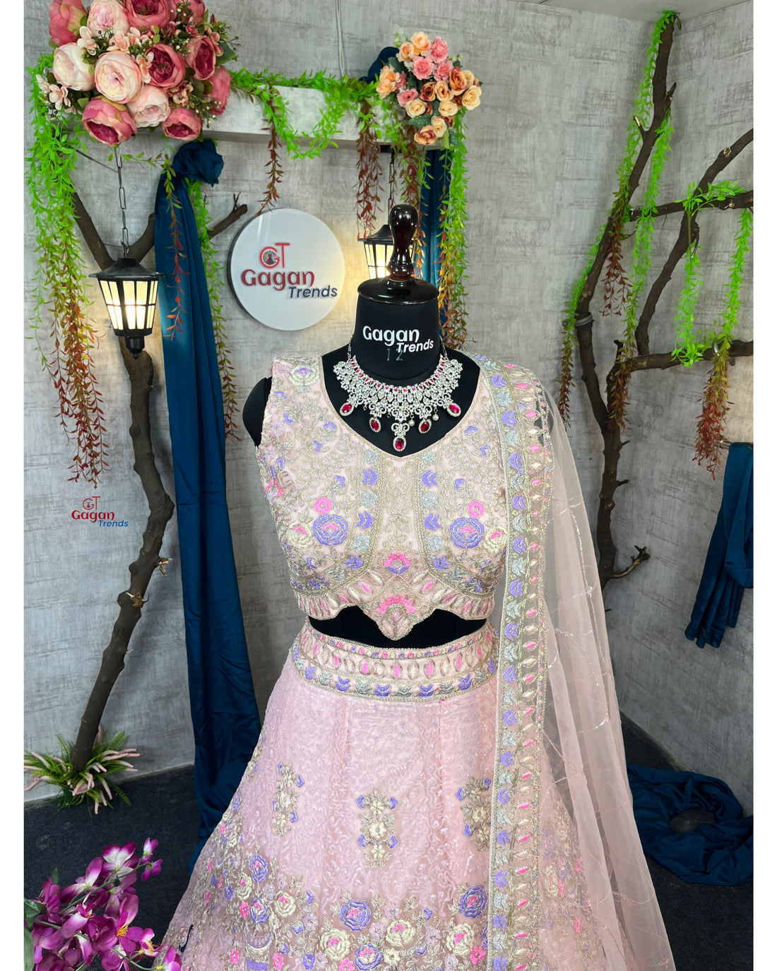 Pink colour premium Coding Sequins work and designer blouse perfect fit for you