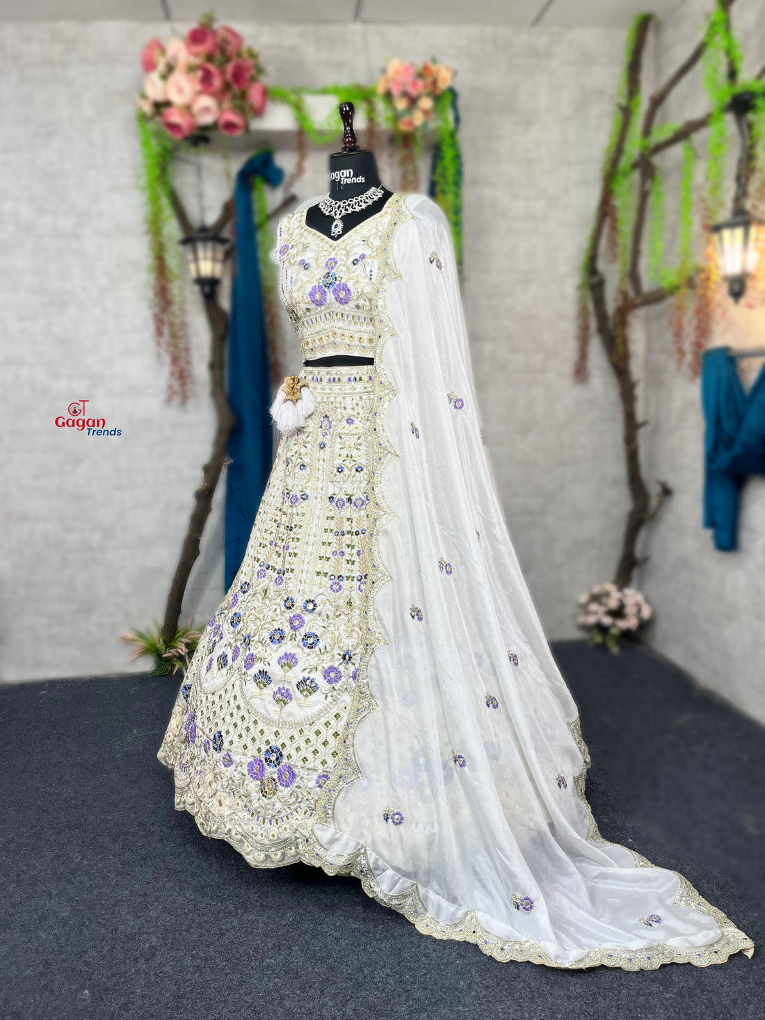 Heavy Mono Satin Silk Lehenga with Coding Sequins Embroidery – Perfect for Wedding & Party Wear