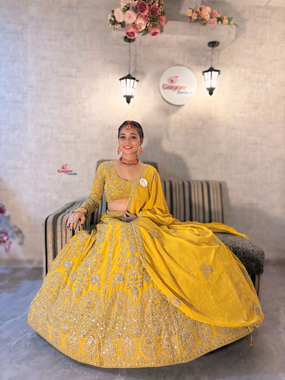 Premium Faux Georgette Coding Sequins Work Lehenga Set – Modern Glam Ethnic Wear