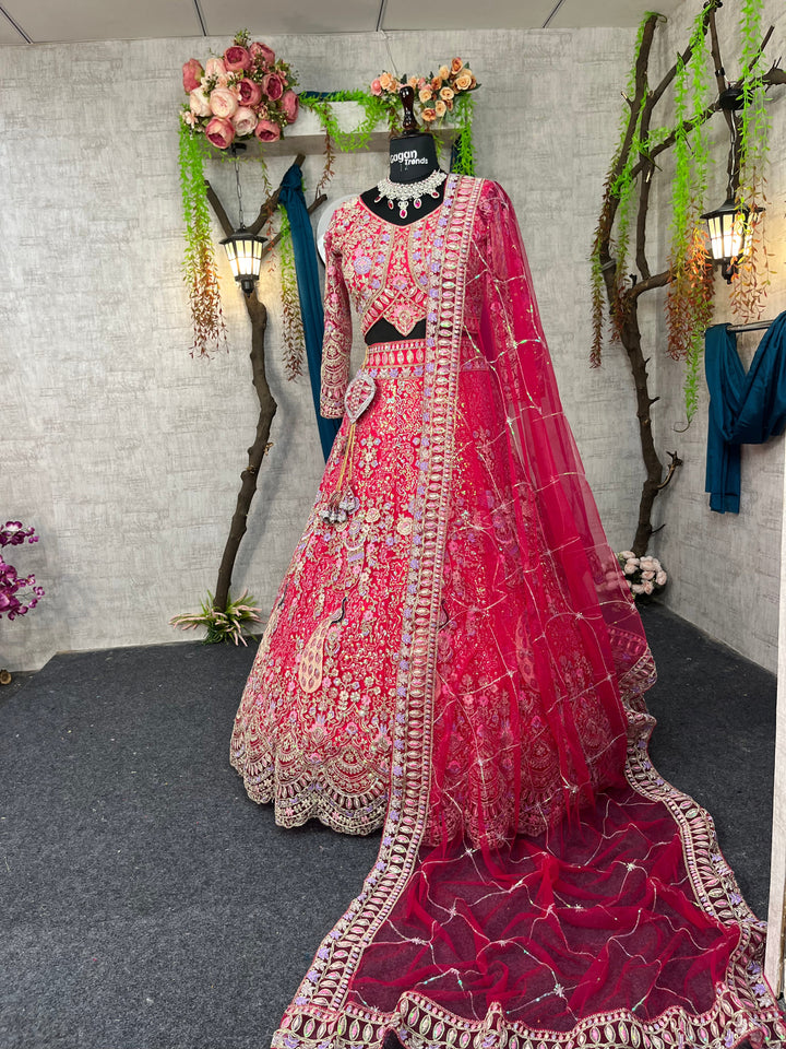 Rani colour premium Coding Sequins work and designer blouse perfect fit for you