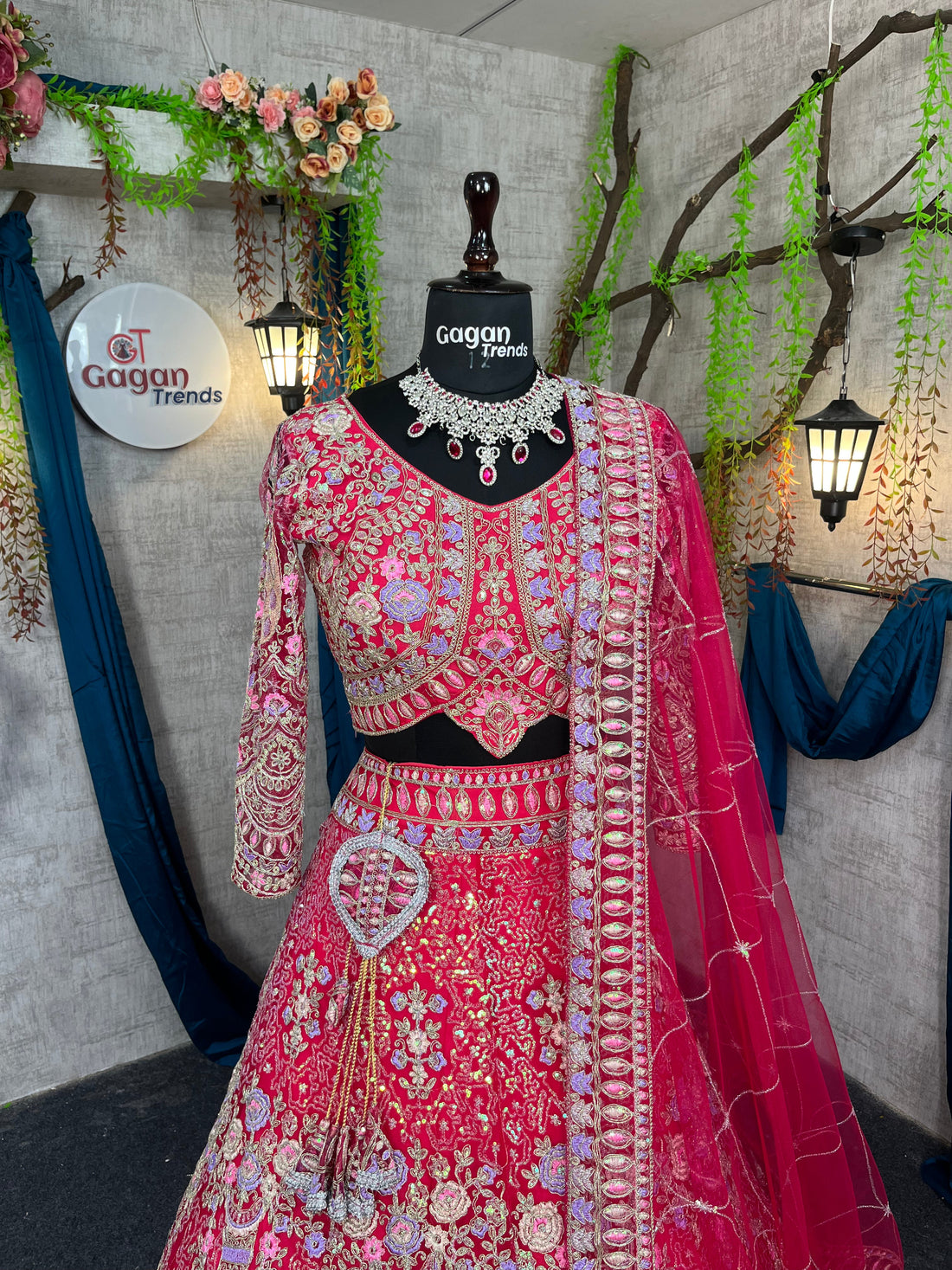 Rani colour premium Coding Sequins work and designer blouse perfect fit for you