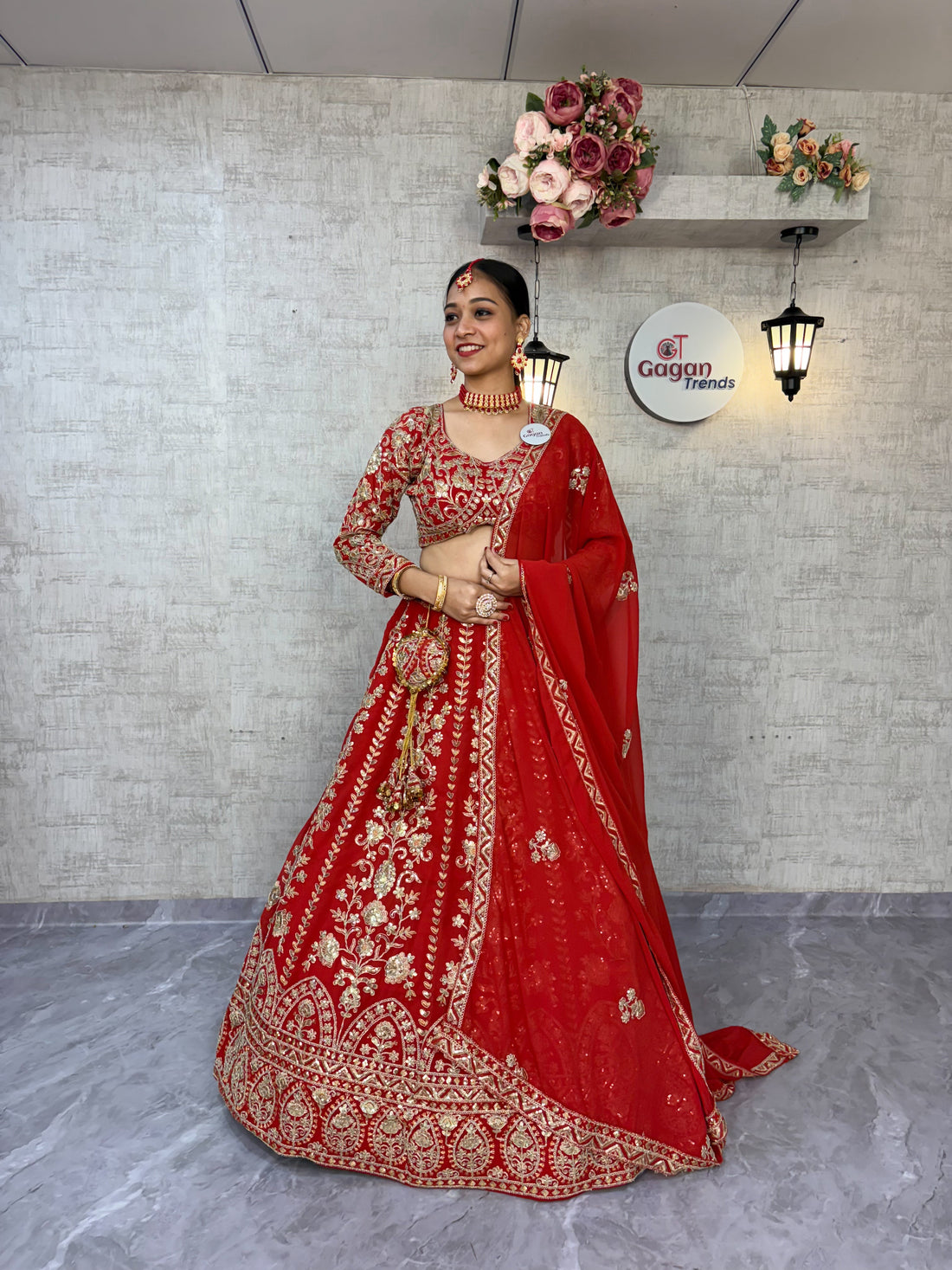 Premium Faux Georgette Lehenga Choli with Coding Sequins Work – Semi-Stitched Set