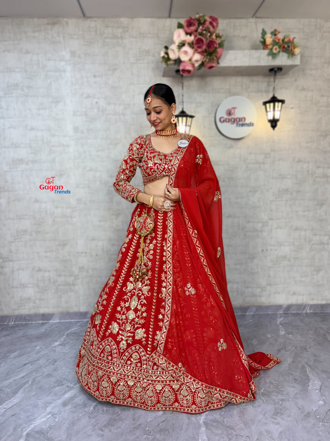 Premium Faux Georgette Lehenga Choli with Coding Sequins Work – Semi-Stitched Set