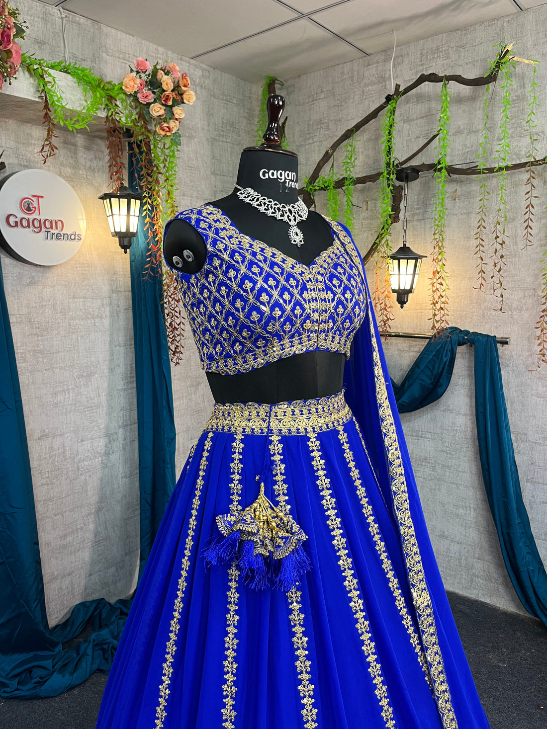 Faux Georgette Coding Sequin Embroidered Lehenga with Dupatta – Semi-Stitched Designer Partywear Set