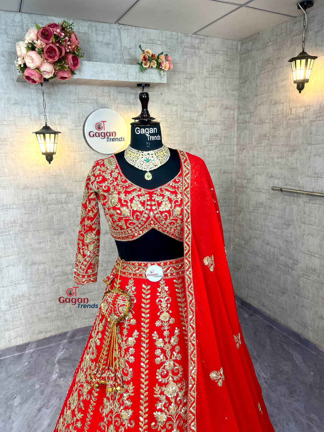Premium Faux Georgette Lehenga with Coding Sequins Work – Semi-Stitched Set
