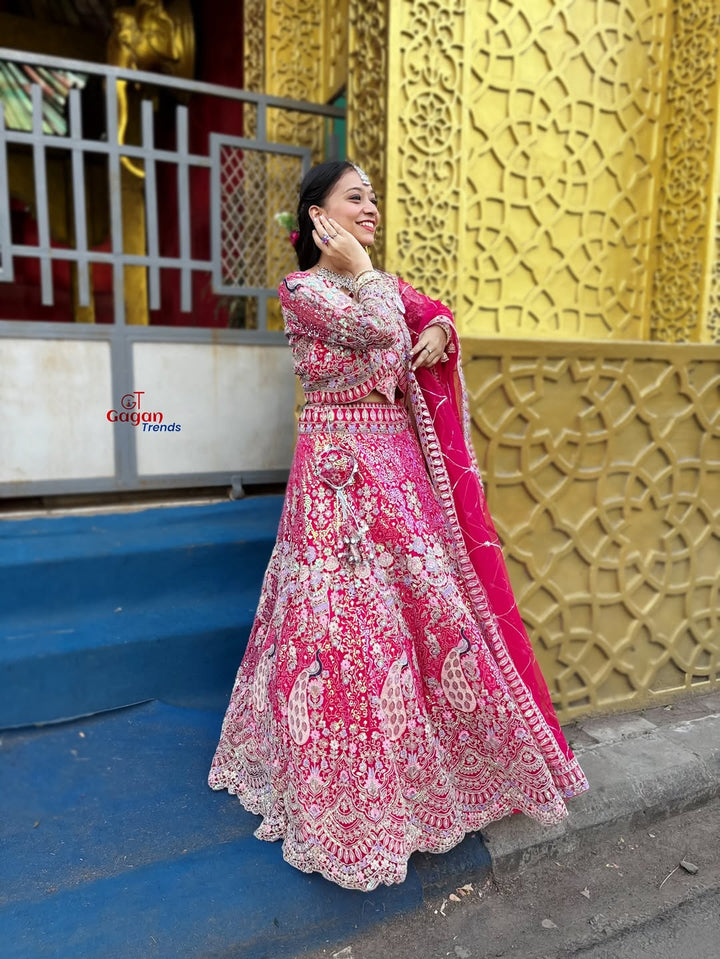 Rani colour premium Coding Sequins work and designer blouse perfect fit for you